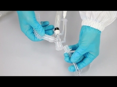 MCREAT 24H Y-образный закрытый аспирационный катетер (с двойным поворотным локтем, встроенным адаптером для МДИ)