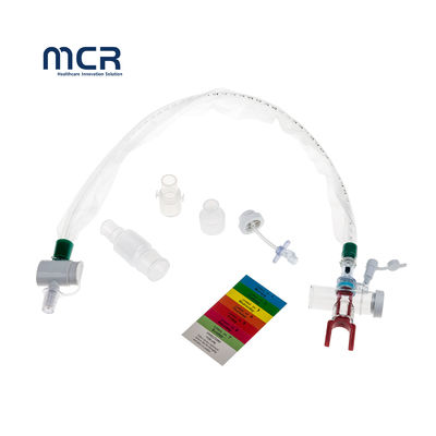 Хорошая цена. 10Fr to 16Fr multi-specification T-connector MDI medication port closed suction catheter 600mm dedicated endotracheal intubation онлайн