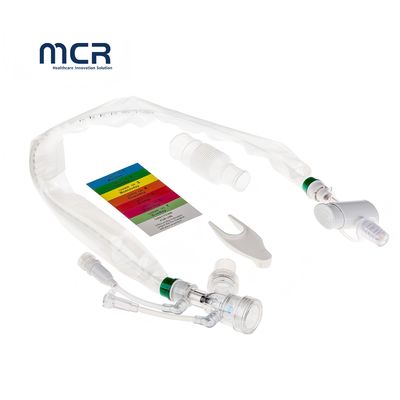Хорошая цена. 24H Closed Suction Catheter with Double Swivel Connectors PU Protective Sleeve for Continuous Breathing онлайн