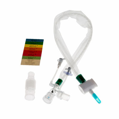 Хорошая цена. L Piece Tracheostomy 300mm Closed Circuit Suction Catheter Медицинские одноразовые расходные материалы онлайн