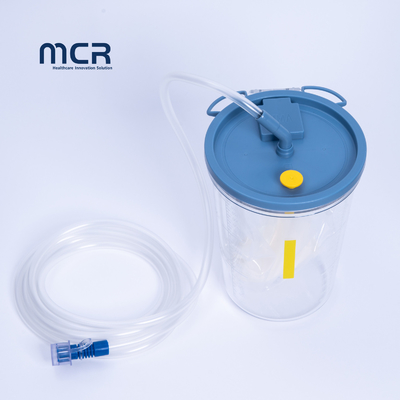 Медицинская канистры для всасывающей машины 2,5L 1,5L вместимость с всасывающим мешком